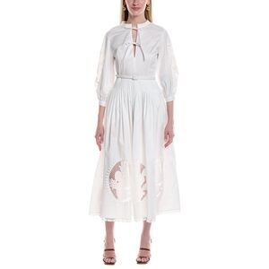 Oscar De La Renta Womens  Maxi Dress, White